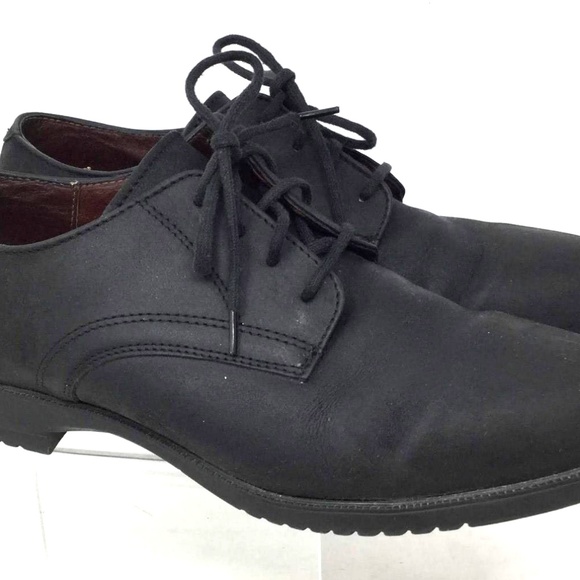 mens casual oxford shoes black